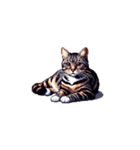 ドット絵 猫スタンプ40（個別スタンプ：30）