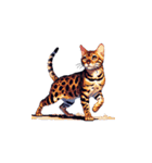 ドット絵 猫スタンプ40（個別スタンプ：36）