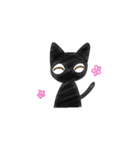 黒猫のみーにゃ（個別スタンプ：2）