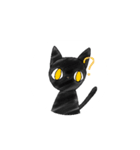 黒猫のみーにゃ（個別スタンプ：14）