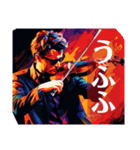 バイオリン男子 リアクション（個別スタンプ：28）