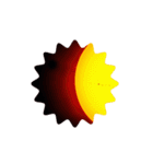 燦然輝く太陽の紋章1勇気と希望 炎の勇者（個別スタンプ：6）