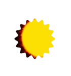 燦然輝く太陽の紋章1勇気と希望 炎の勇者（個別スタンプ：8）