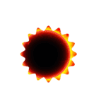 燦然輝く太陽の紋章1勇気と希望 炎の勇者（個別スタンプ：14）