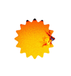 燦然輝く太陽の紋章1勇気と希望 炎の勇者（個別スタンプ：19）