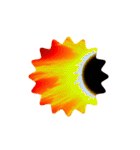 燦然輝く太陽の紋章1勇気と希望 炎の勇者（個別スタンプ：23）