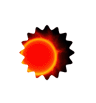 燦然輝く太陽の紋章1勇気と希望 炎の勇者（個別スタンプ：24）