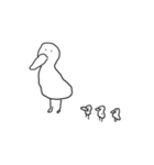 ゆるいいきもの。（個別スタンプ：13）