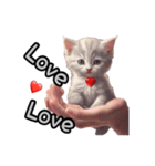 Kitten heart stamp！（個別スタンプ：2）