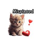 Kitten heart stamp！（個別スタンプ：6）