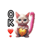 Kitten heart stamp！（個別スタンプ：15）