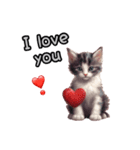 Kitten heart stamp！（個別スタンプ：22）
