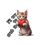 Kitten heart stamp！（個別スタンプ：27）