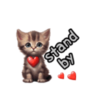 Kitten heart stamp！（個別スタンプ：32）