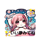 Saraちゃんスタンプの日常編 7（個別スタンプ：4）