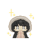 病みかわちゃんのドット絵スタンプ（個別スタンプ：29）