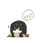 病みかわちゃんのドット絵スタンプ（個別スタンプ：38）