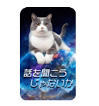 毎日面白い宇宙猫【BIGスタンプ】（個別スタンプ：14）