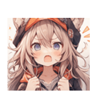 [かわいい]猫の女の子1（個別スタンプ：33）
