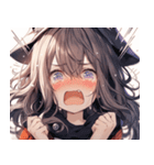 [かわいい]猫の女の子1（個別スタンプ：37）