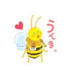 ものびーちゃんmonobee the honey bee（個別スタンプ：10）