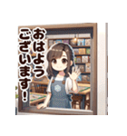 ボドゲカフェ店員さん（個別スタンプ：9）