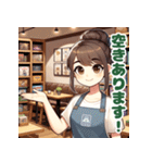 ボドゲカフェ店員さん（個別スタンプ：15）