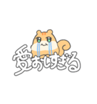 推し活KPOPりす（個別スタンプ：8）