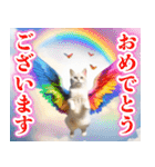 聖なる猫天使に祝福を✨（個別スタンプ：24）