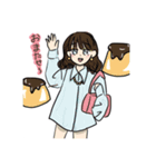 スイーツ女の子（個別スタンプ：7）