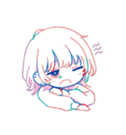 軒間のわるいこスタンプ（個別スタンプ：7）