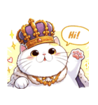 怠け猫様 for ウクライナ（個別スタンプ：1）