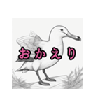 日常でかなり使えるアホウドリスタンプ（個別スタンプ：5）