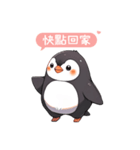 [G]かわいい手書きのペンギン（個別スタンプ：6）