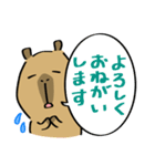 カピすけ 日常会話7(敬語)【修正版】（個別スタンプ：12）