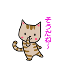 ちびねこチャック（個別スタンプ：38）