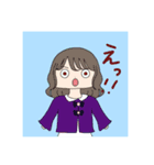 猫耳女子スタンプ0（個別スタンプ：7）