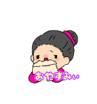 かわちぃ女の子のスタンプ（個別スタンプ：2）