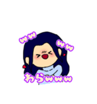 かわちぃ女の子のスタンプ（個別スタンプ：7）