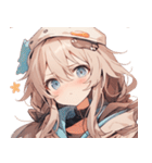 [かわいい]犬耳の女の子1（個別スタンプ：7）