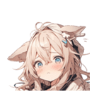 [かわいい]犬耳の女の子1（個別スタンプ：13）