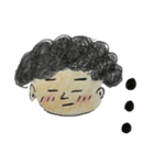 天パのクルッパーくん（個別スタンプ：1）