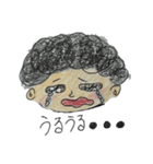 天パのクルッパーくん（個別スタンプ：7）