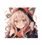 [かわいい]猫の女の子1[修正版]（個別スタンプ：12）