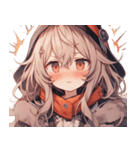 [かわいい]猫の女の子1[修正版]（個別スタンプ：13）