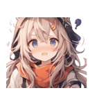 [かわいい]猫の女の子1[修正版]（個別スタンプ：28）
