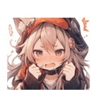 [かわいい]猫の女の子1[修正版]（個別スタンプ：37）