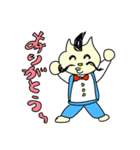 髭ねこさん（個別スタンプ：11）