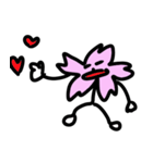 桜の花びら太郎（個別スタンプ：5）