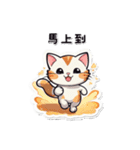 かわいい猫の幸せな日常01（個別スタンプ：5）